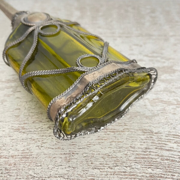 Vintage parfumfles Marrakesh limegroen - Afbeelding 4