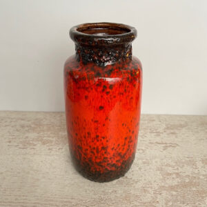 Vintage West Germany vaas Red