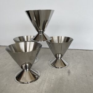 Vintage diabolo ijscoupes RVS