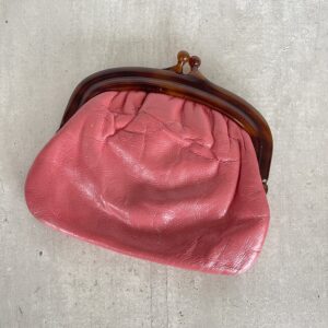Vintage portemonnee roze