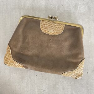 Vintage portemonnee snake