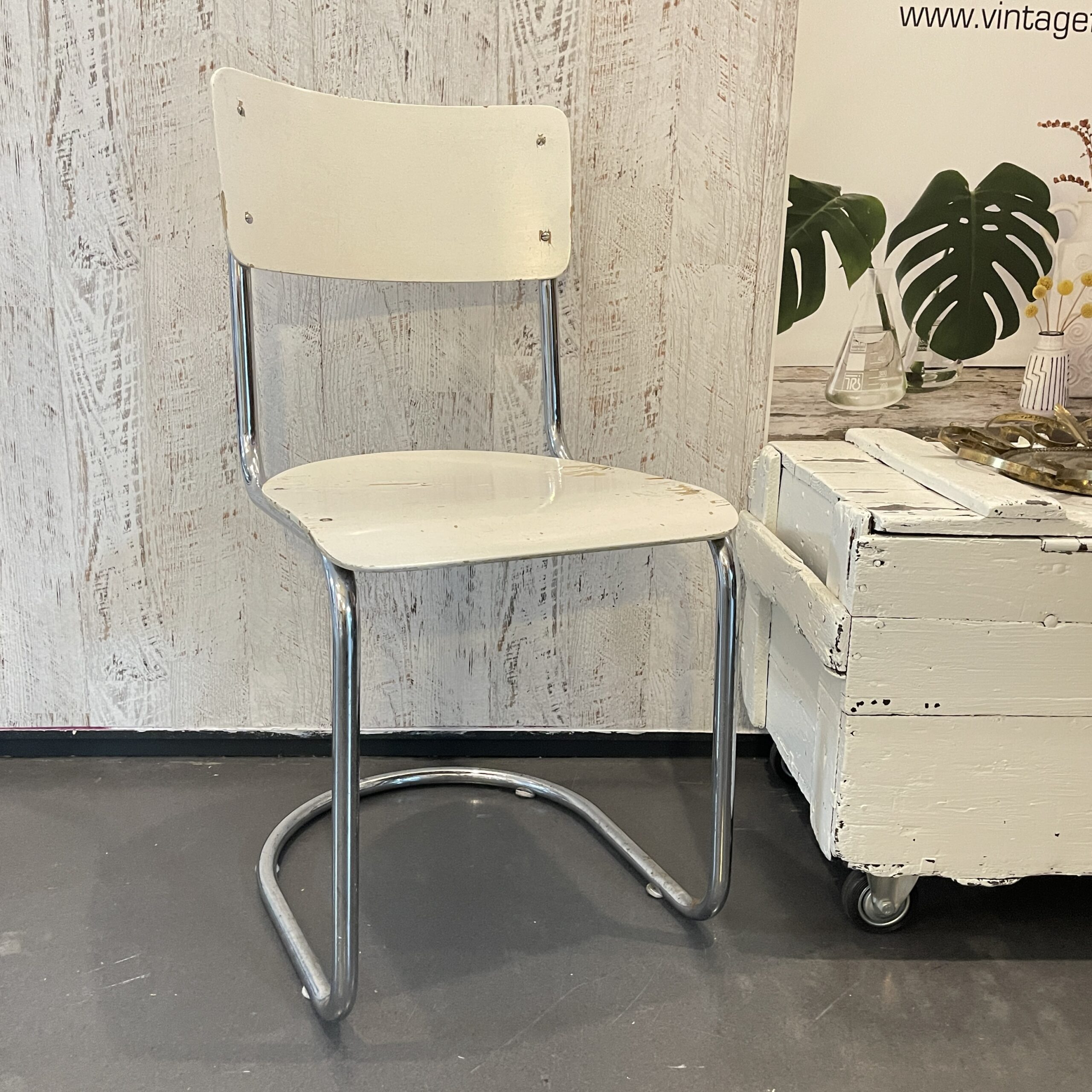 Vintage buisstoel Auping model 656