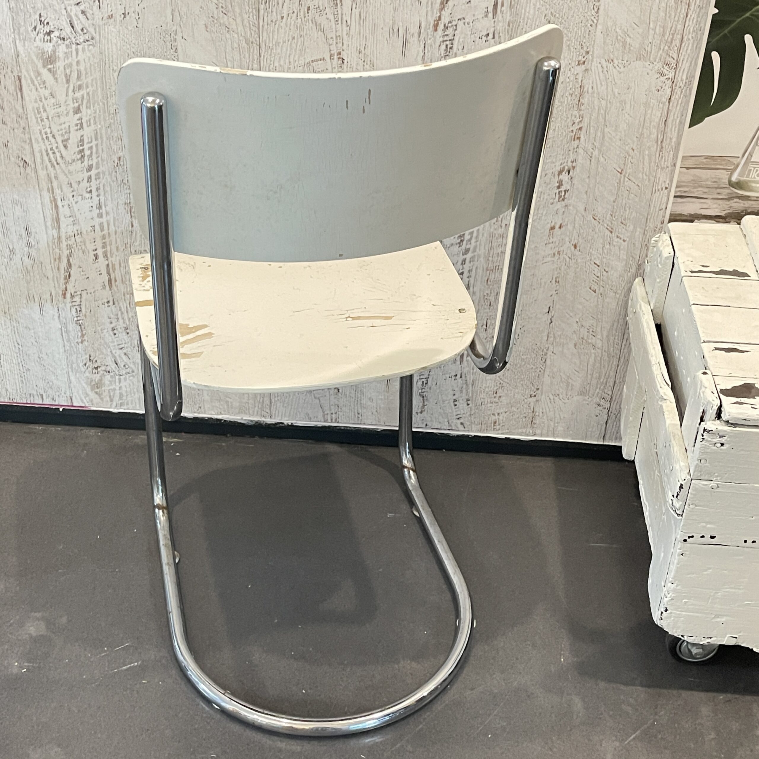 Vintage buisstoel Auping model 656 - Afbeelding 2