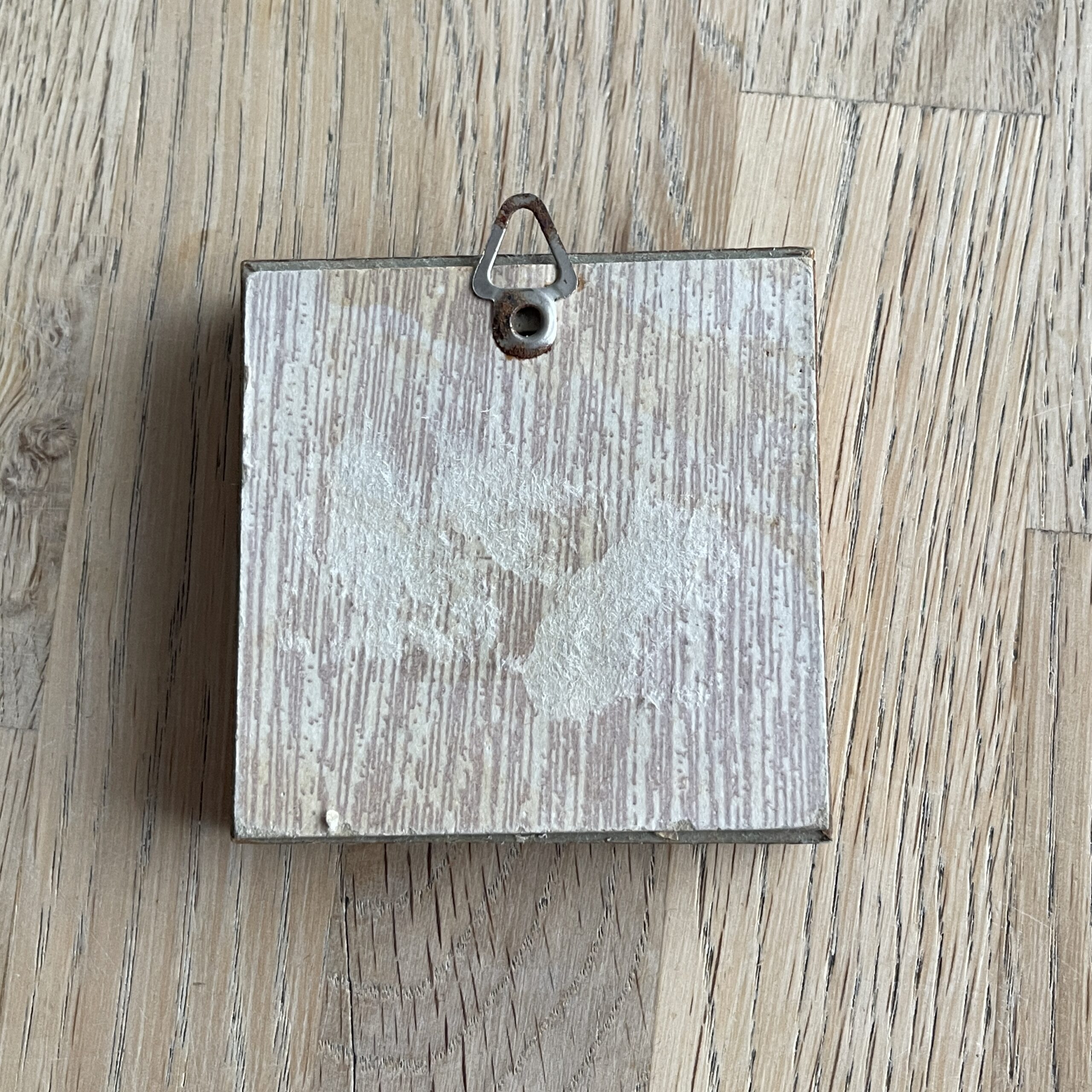 Vintage tegeltje 'kwispelende staart' - Afbeelding 2