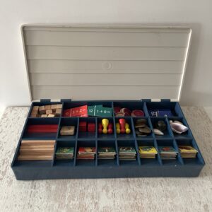 Vintage letterdoos wit