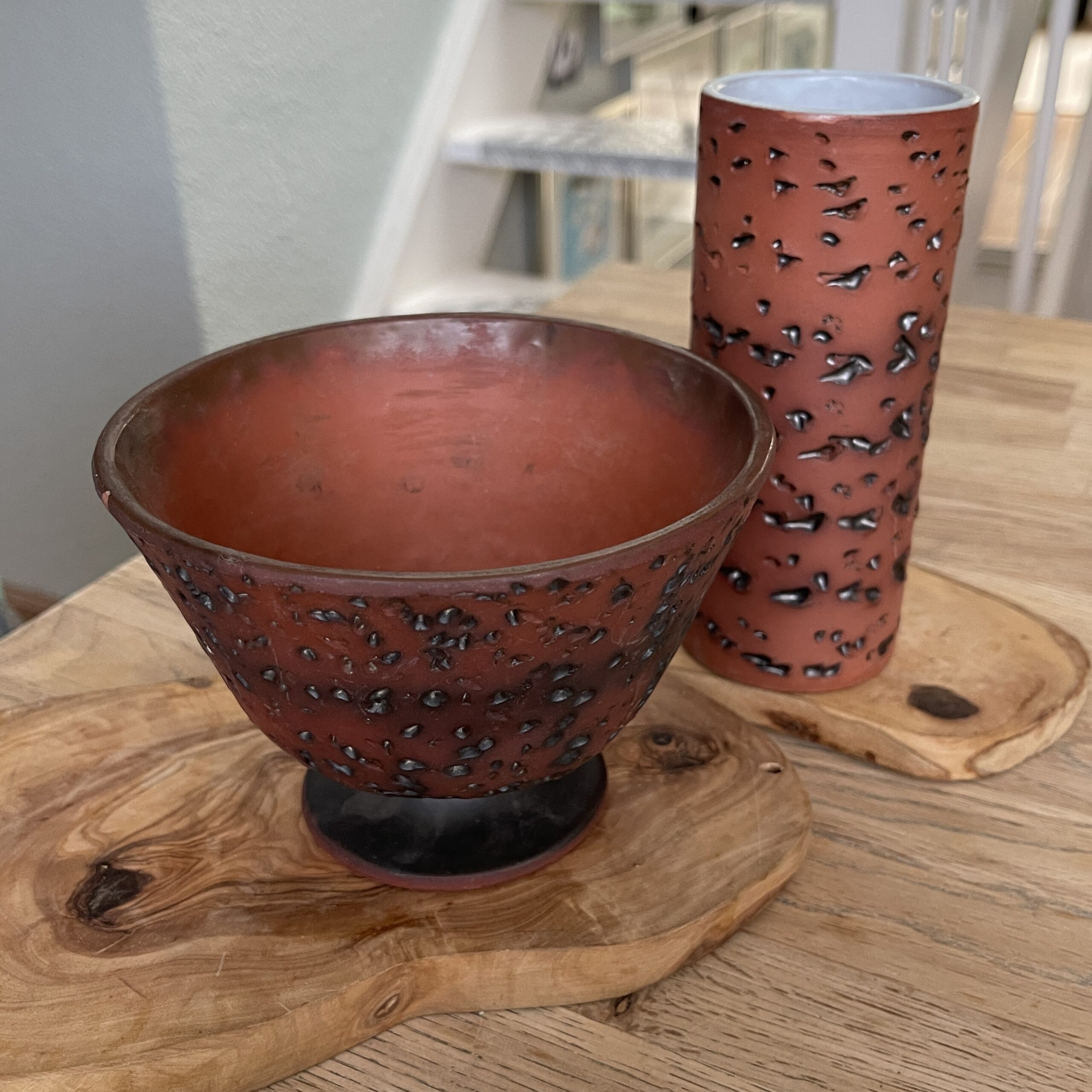 Setje 70s berkenbast