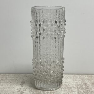 Candle wax vintage glazen vaas