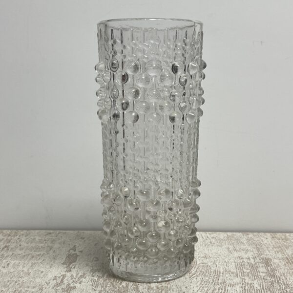 Candle wax vintage glazen vaas