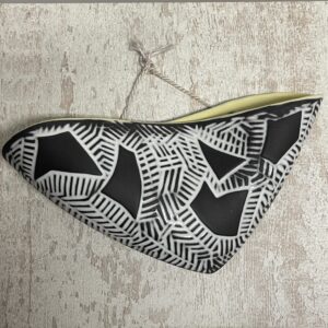 Vintage wandvaas van keramiek