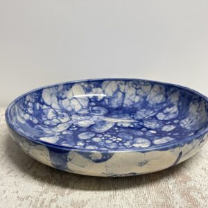 Blauwe schaal 'bubbles'