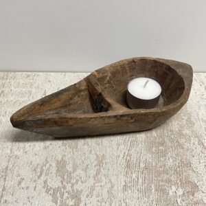 Houten Indiaas offerbakje