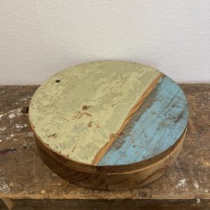 Sloophout bewaardoos 'blauw'