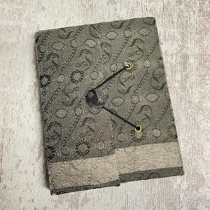 Notebook sari grijs/goud/zilver