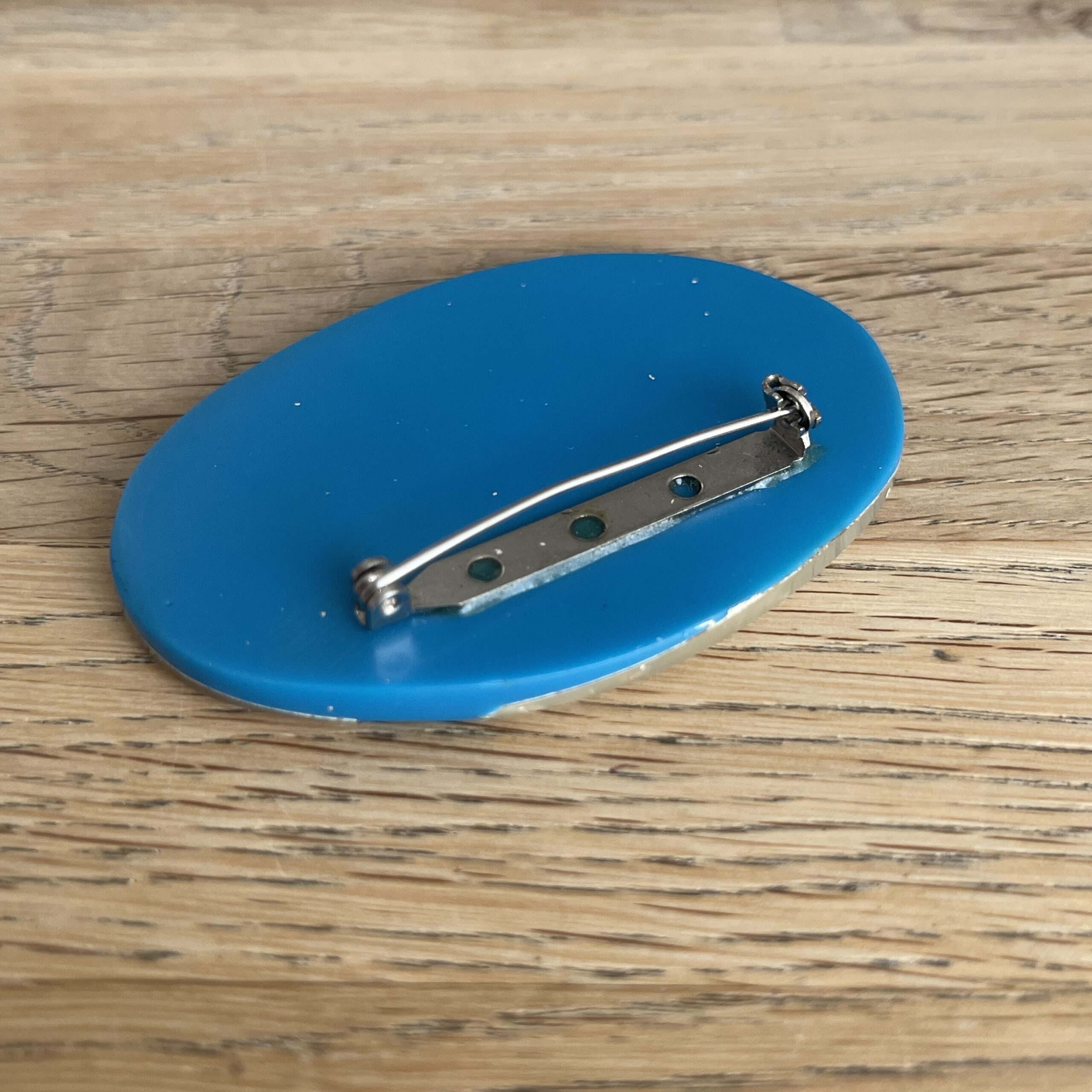 Vintage broche parelmoer - Afbeelding 3