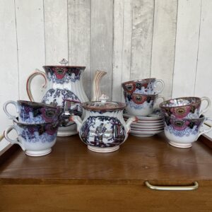Aziatisch theeservies Canton Boch Frères