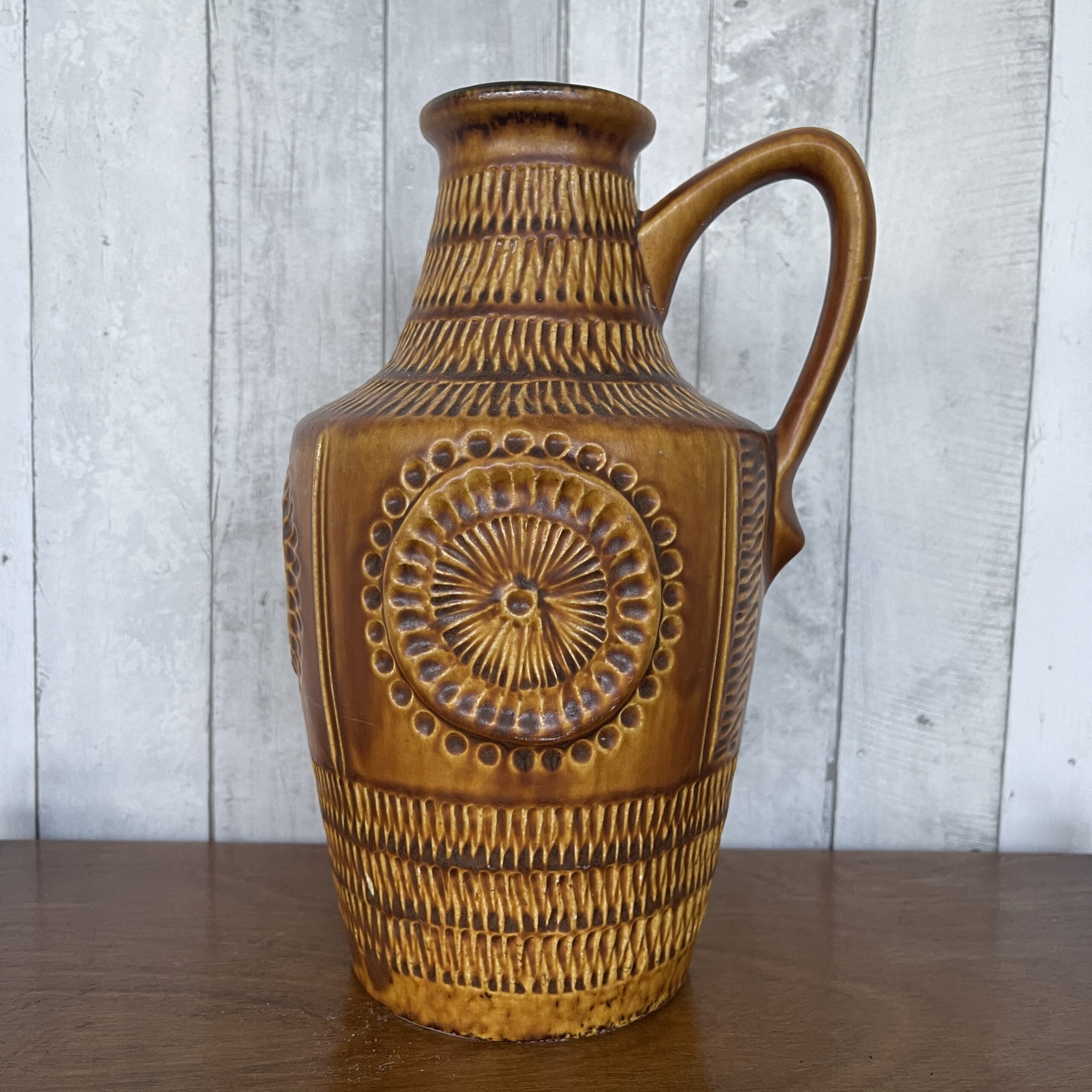 Vintage West Germany vaas 'korenbloem'